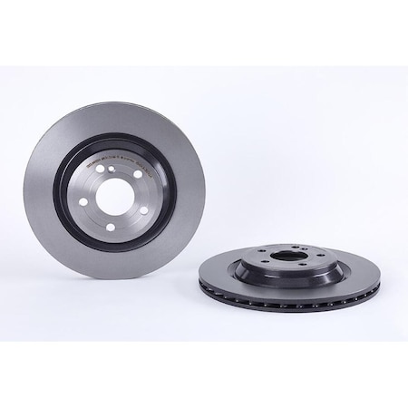 Brembo Brake Rotor / Uv Coated / Hc, 09.B743.41 09.B743.41